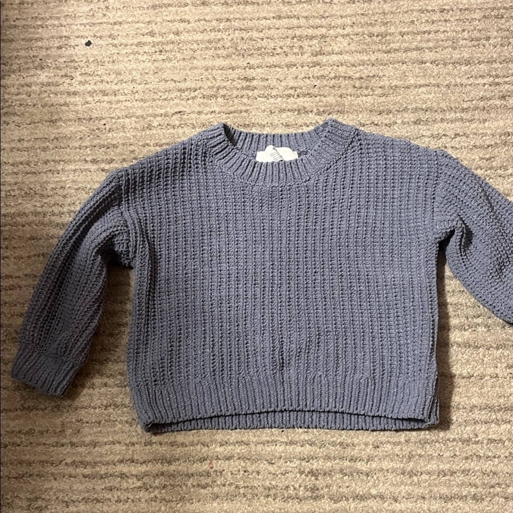 H&M Charcoal Knit Women's Sweater 2t